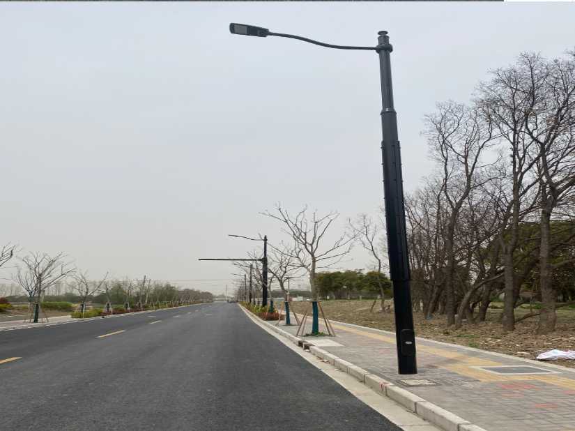 得荣县上海综合杆 太阳能路灯工程
